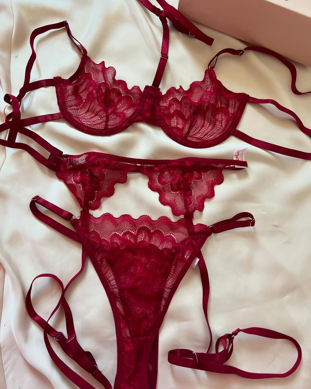 Lingerie Moredy™ | Elegância e Sensualidade (Conjunto Completo)