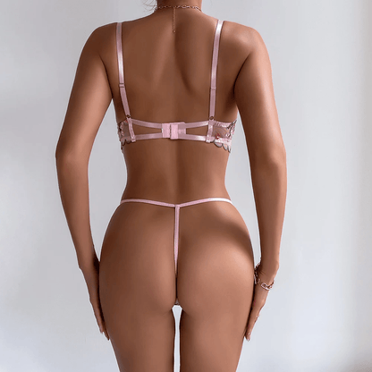 Conjunto de Lingerie FlowerLace™ | O Segredo das Mulheres - savina