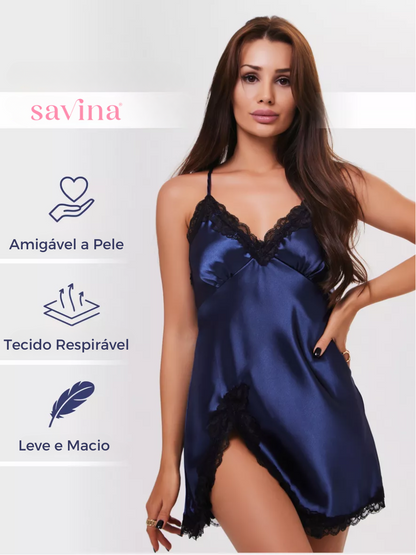 Camisola SliptDress Navy™ | Conforto e Elegância