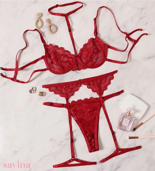 Lingerie Moredy™ | Elegância e Sensualidade (Conjunto Completo)