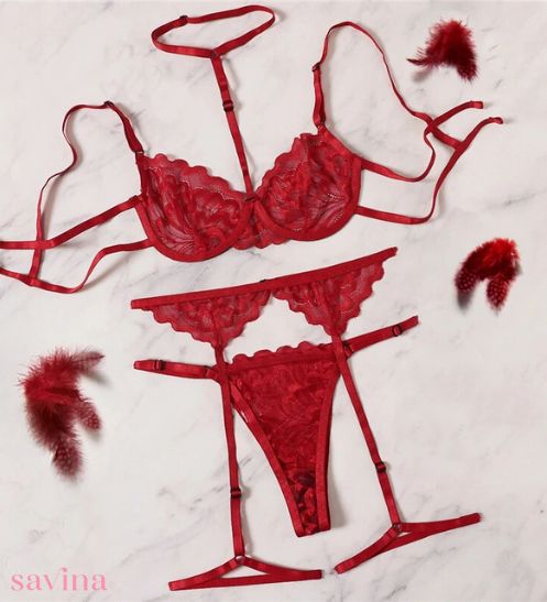 Lingerie Moredy™ | Elegância e Sensualidade (Conjunto Completo)