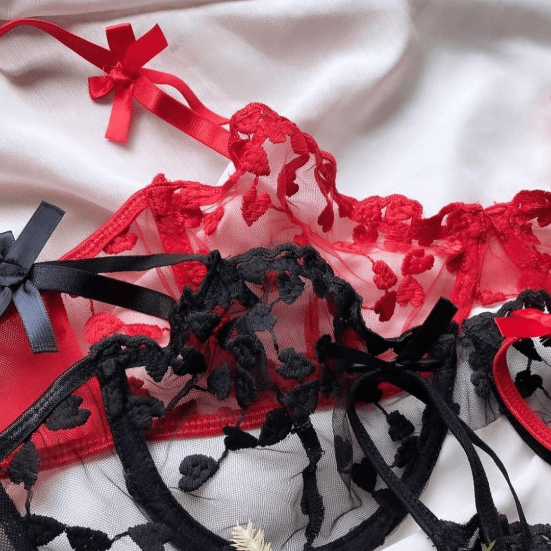 Conjunto Lingerie StrepHeart™ | O Segredo das Mulheres (Conjunto Completo) - savina