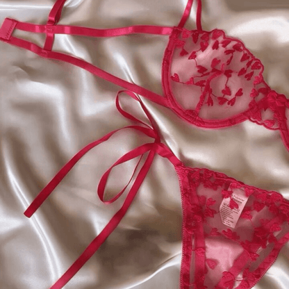 Conjunto Lingerie StrepHeart™ | O Segredo das Mulheres (Conjunto Completo) - savina