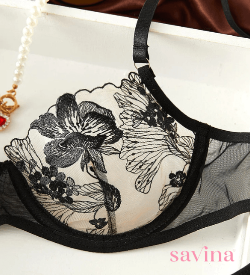 Conjunto de Lingerie de Luxo Rose™ | Tecido Premium (FRETE GRÁTIS) - savina