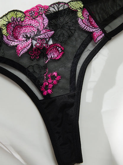 Lingerie Noir Blossom™ | Os Segredos das Mulheres